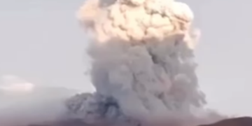 Alerta en Colombia por el volcán en el Cauca