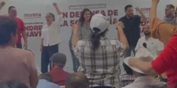 Andrea Chávez intensifica su actividad en el estado buscando candidatura de Morena