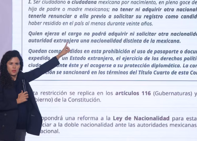 Exponen razones para que no puedan ser gobernadores o presidentes de la República, mexicanos con doble nacionalidad