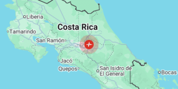 Dos sismos sacuden Costa Rica