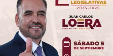 Juan Carlos Loera anuncia su segundo informe legislativo en Ciudad Juárez