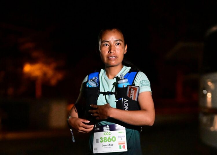 Histórica participación de la corredora rarámuri Jenifer Yáñez en la UTMB de Chamonix