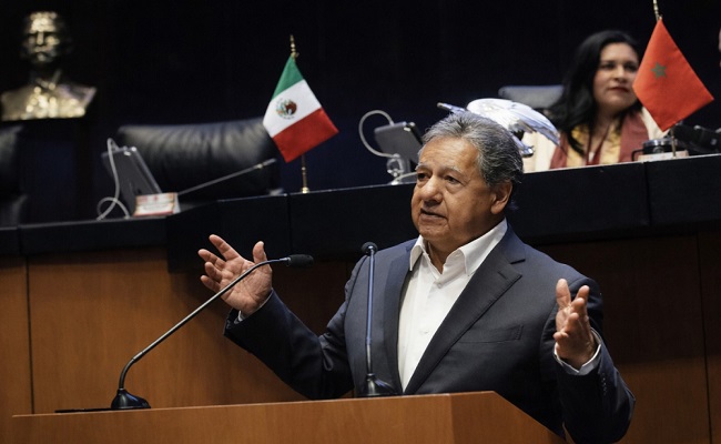 Higinio Martínez presidente del Senado por unanimidad