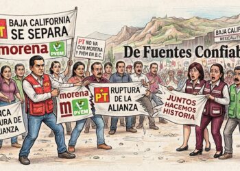 PT va solo en Baja California/ Faltan agallas al PAN: René Mendoza/ Sheinbaum endurece el discurso contra EE.UU.