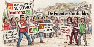 PT va solo en Baja California/ Faltan agallas al PAN: René Mendoza/ Sheinbaum endurece el discurso contra EE.UU.