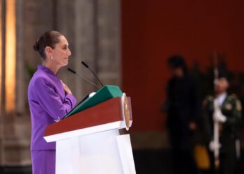 Sheinbaum omite a AMLO en su informe
