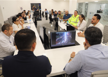 Encabeza Marco Bonilla reunión de supervisión tras tormenta atípica en la capital