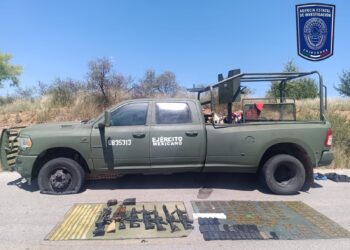 Decomisan armas y patrulla clonada tras ataque en Nonoava