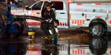 Bomberos aseguran posible granada de fragmentación en Pradera de los Álamos