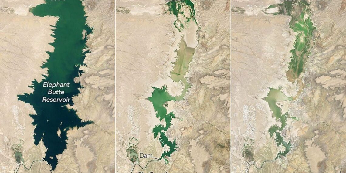 La presa El Elefante de Nuevo México, a 1.4% de su capacidad 