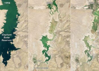 La presa El Elefante de Nuevo México, a 1.4% de su capacidad 