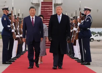 Recibe Donald Trump a Xi Jinping en Estados Unidos en visita oficial de tres días
