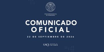 Clases virtuales en la UACJ por pronóstico climatológico