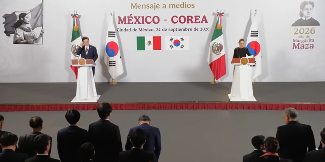 Fortalecen México y Corea del Sur intercambio comercial y tecnológico en cumbre bilateral