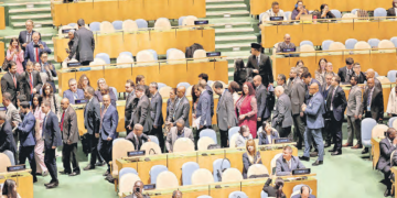 Éxodo en la ONU: Netanyahu se queda casi sin audiencia tras el boicot masivo de delegados por Gaza