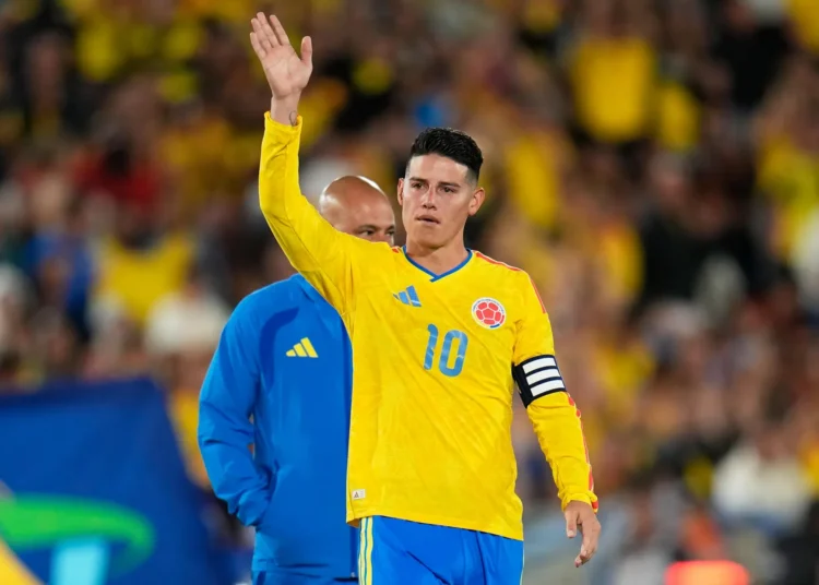 James Rodríguez anuncia su retiro de la selección colombiana