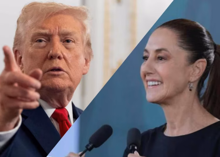Revela Político llamada entre Sheinbaum y Trump para abordar relación comercial y nuevos temas bilaterales