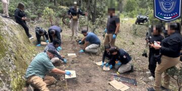 Localizan restos óseos y casquillos en Balleza