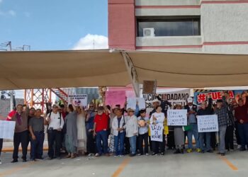 Realizan juicio ciudadano contra Cruz Pérez Cuéllar por presunta corrupción y contratos millonarios
