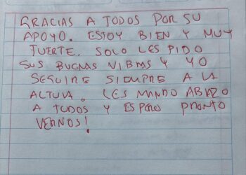 Mensaje desde Almoloya: Jáuregui envía palabras de agradecimiento a simpatizantes en Chihuahua
