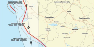Alerta máxima por el huracán Simón de categoría 4 en el Pacífico