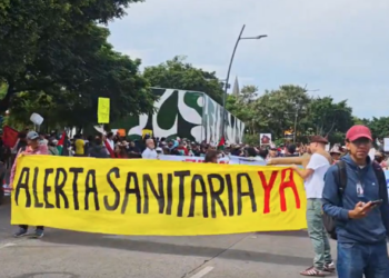 Segunda marcha por el agua en Guadalajara deriva en disturbios e infiltraciones