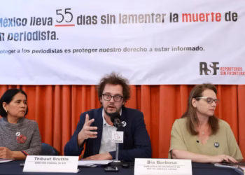Crítica RSF falta de avances en libertad de prensa y registra 18 periodistas asesinados en gobierno de Sheinbaum