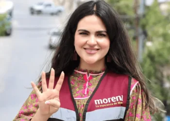 Andrea Chávez candidata a la alcaldía de Morena en Juárez
