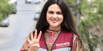 Andrea Chávez candidata a la alcaldía de Morena en Juárez