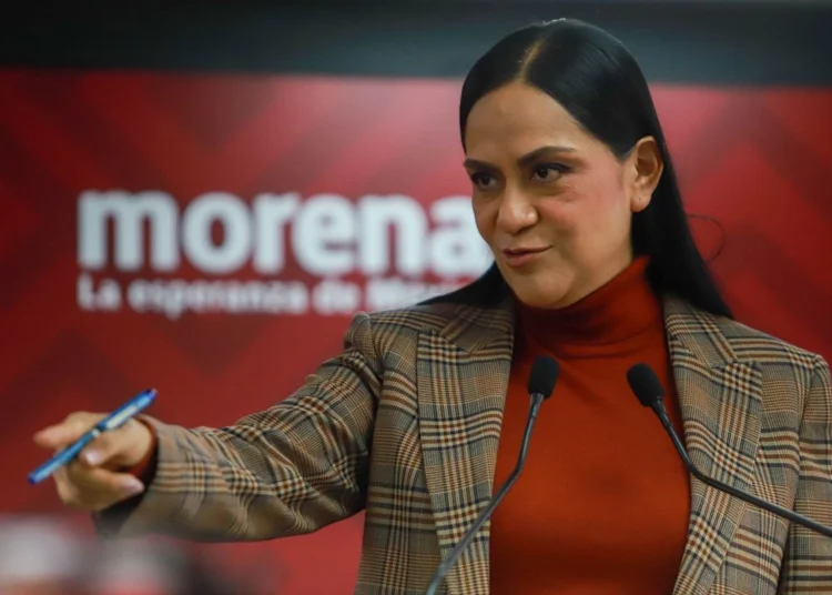 Gobernadores de Morena respaldan a Ariadna Montiel tras acusaciones de Maru Campos